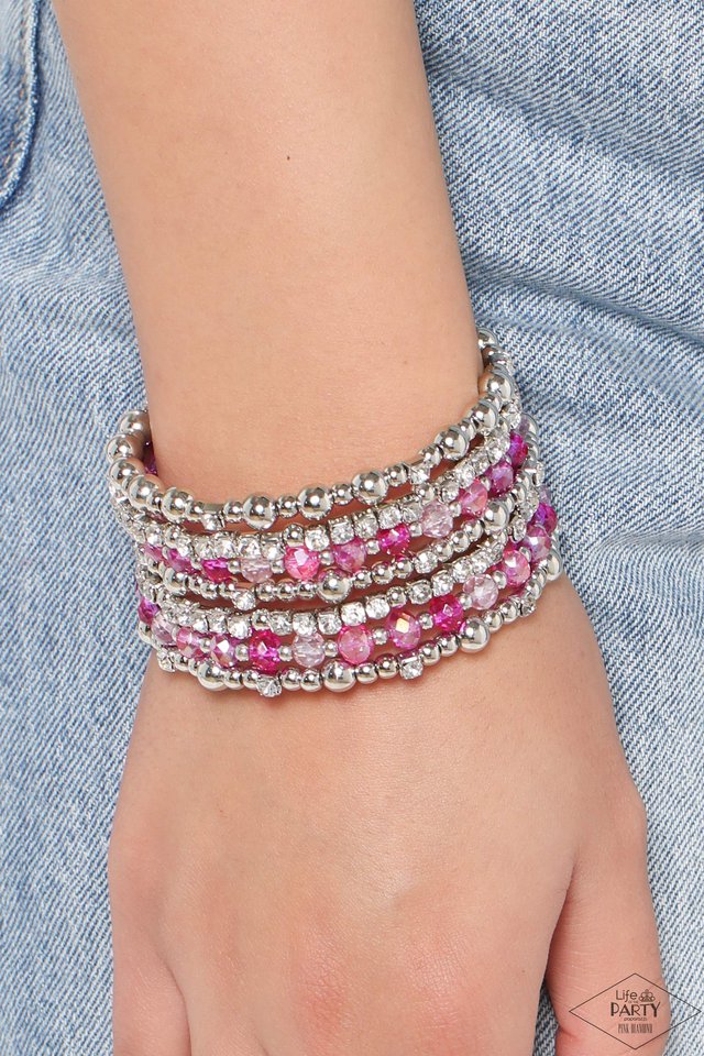 ICE Knowing You - Pink - Paparazzi Bracelet Image