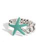 Wish Upon A STARFISH - Blue - Paparazzi Ring Image