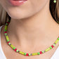 Beaded Beginner - Green - Paparazzi Necklace Image