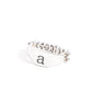 Monogram Memento - A - Silver - Paparazzi Ring Image