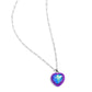 Heartfelt Hope - Purple - Paparazzi Necklace Image