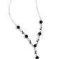 ROSE Without Saying... - Black - Paparazzi Necklace Image