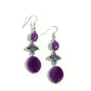 Creative Cascade - Purple - Paparazzi Earring Image