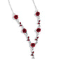 ROSE Without Saying... - Red - Paparazzi Necklace Image