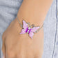 Aerial Adornment - Purple - Paparazzi Bracelet Image
