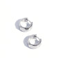 Signature Sheen - Silver - Paparazzi Earring Image