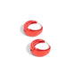 Colorful Curiosity - Red - Paparazzi Earring Image
