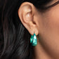 Colorful Curiosity - Green - Paparazzi Earring Image