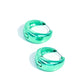 Colorful Curiosity - Green - Paparazzi Earring Image