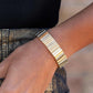 Linear Legend - Gold - Paparazzi Bracelet Image