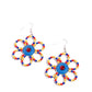 FLOWER Forward - Red - Paparazzi Earring Image