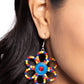 FLOWER Forward - Red - Paparazzi Earring Image