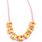 I SQUARE to Secrecy - Pink - Paparazzi Necklace Image