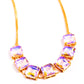 I SQUARE to Secrecy - Orange - Paparazzi Necklace Image