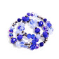 Stack of GLASS - Blue - Paparazzi Bracelet Image