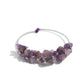 Dainty Deconstruction - Purple - Paparazzi Bracelet Image