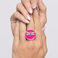 Debonair Dragonfly - Pink - Paparazzi Ring Image