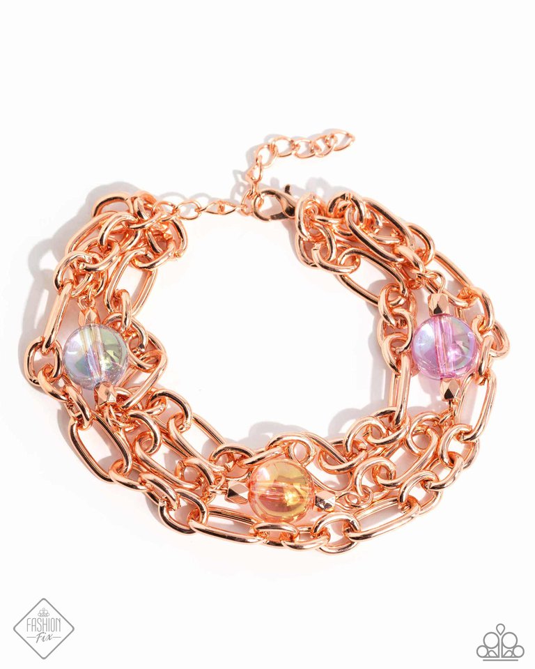 Dawn of a New Day - Copper - Paparazzi Bracelet Image