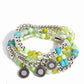 Poignant Pairing - Green - Paparazzi Bracelet Image