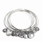 My Interest is Piqued - Silver - Paparazzi Bracelet Image