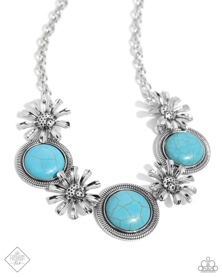 Cowboy Casanova - Blue - Paparazzi Necklace Image