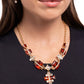 Borderline Bling - Brown - Paparazzi Necklace Image