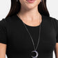 Lunar Landmark - Purple - Paparazzi Necklace Image