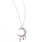 Lunar Landmark - Purple - Paparazzi Necklace Image