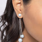 Give Us A PEARL! - Blue - Paparazzi Earring Image