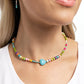 Y2K Energy - Blue - Paparazzi Necklace Image