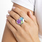 Spirited Shapes - Purple - Paparazzi Ring Image