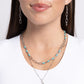 Lunar Lucidity - Blue - Paparazzi Necklace Image