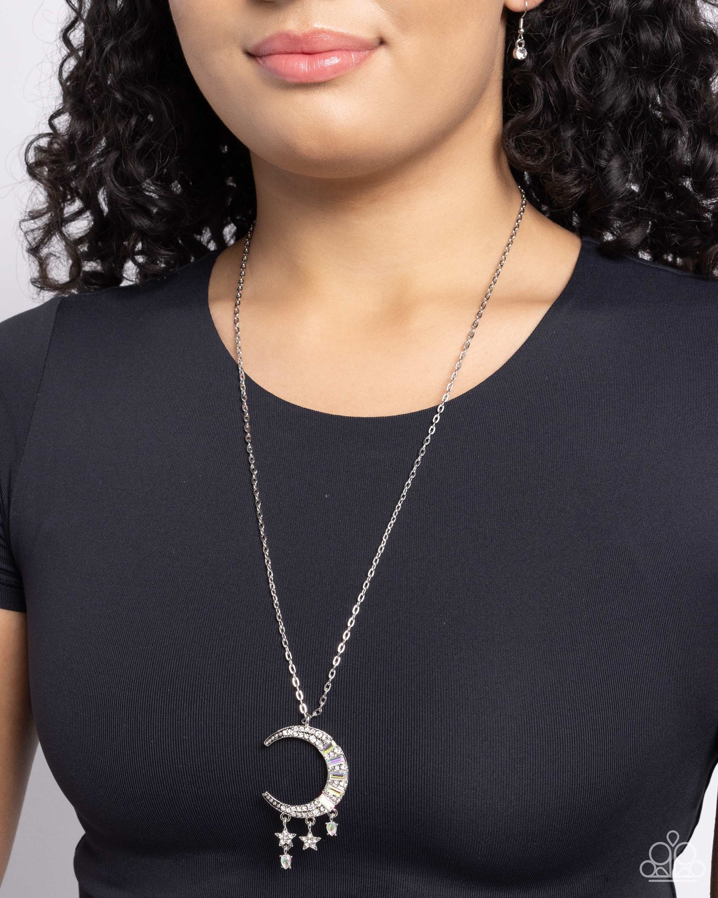 Paparazzi Necklace ~ Lunar Landmark - White