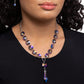 Celestial Class - Blue - Paparazzi Necklace Image