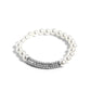 Elegance Embodied - White - Paparazzi Bracelet Image