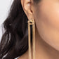 All STRANDS On Deck - Gold - Paparazzi Earring Image