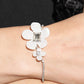 Dainty Devotee - White - Paparazzi Bracelet Image