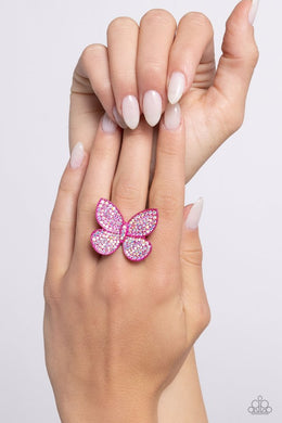 Paparazzi Ring ~ Aerial Ambassador - Pink – Paparazzi Jewelry Online