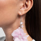 Fashionable Flower Girl - Pink - Paparazzi Earring Image