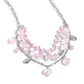 Cubed Cameo - Pink - Paparazzi Necklace Image
