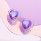 Heart-Pounding Haute - Purple - Paparazzi Earring Image