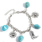 Badlands Beau - Blue - Paparazzi Bracelet Image