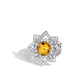 Pleasant Petals - Yellow - Paparazzi Ring Image