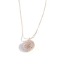 Bedazzled Bravado - Rose Gold - Paparazzi Necklace Image