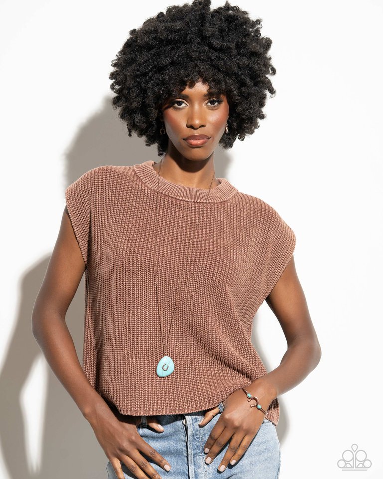 Paparazzi Necklace ~ Horseshoe Hoedown - Copper – Paparazzi