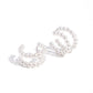 PEARLS Just Want to Have Fun - White - Paparazzi Earring Image