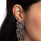 Congratulatory Charm - Silver - Paparazzi Earring Image