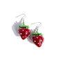 Strawberry Sentiment - Red - Paparazzi Earring Image