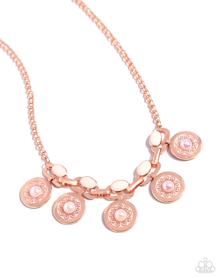 Alluring Ambience - Copper - Paparazzi Necklace Image