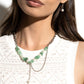 Nostalgically Noble - Green - Paparazzi Necklace Image